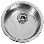Elleci Inox Sky Round 43,5 Sat  - 6ALIKROUSAC Sink On-counter | Inox, Round, Single bowl