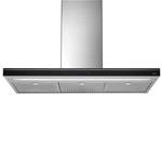 Falmec Luce Parete/Wall 90 Cono Vetro Nero Ral 9005 220-240V 50-60Hz T80 C/Filtro Campana extractora De pared | Clase energética A | 3 velocidades, Filtro metálico, Diseño moderno