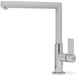 Elleci Mix Ares Aluminium 79 - 6AMMKARE79 Grifo monocomando Fregadero | Acabado acero, Caño giratorio, Cartucho cerámico