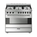 Smeg B9GMXI Cocina | Cocina independiente | Clase energética B | Cocina, acero inoxidable, Pomo
