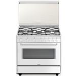 Smeg SB91MF Cocina | Cocina independiente | Clase energética A | Cocina, acero inoxidable, Pomo