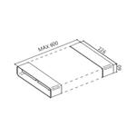 Faber RACCORDO FLESSIBILE RF 600 - 112.0280.685 Hood accessory Accessories | Class - | Flexible connector, RF 600, Faber compatible