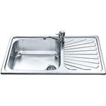 Smeg SG861D Sink Built-in | Single basin, Stainless steel, Too much full integrated