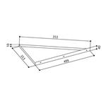 Faber KIT ADATTATORE ANGOLO X - 112.0157.284 Accesorio campana Accesorios | Clase energética - | Kit adaptador, Ángulo X, Compatibilidad Faber