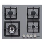 Elleci Plano 60 4F Titanium 73 - 6APMSP60173WS Placa de cocción Empotrable | Clase energética - | 4 fuegos gas, Rejillas esmaltadas, Mandos frontales