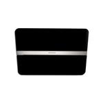 Falmec Flipper Parete/Wall 55 Cono Vetro Nero Acidato Ral 9005 220-240V - 50-60Hz T80 C/Filtro Campana extractora De pared | Clase energética A | Panel electrónico, Vidrio satinado, Filtro incluido
