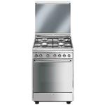 Smeg CX6SV9 Cocina | Cocina independiente | Clase energética A | Cocina, acero inoxidable, Pomo