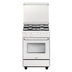 Smeg CB51SV1 Cocina | Cocina independiente | Clase energética A | Cocina, Blanco, Pomo