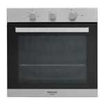 Hotpoint FA3 530 H IX HA 66 L 3600 W A Black, Stainless steel