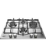 Hotpoint-Ariston PCN 641 T/IX/HA Gas hob Built-in | Class A | 4 gas burners, Enamelled grids, Electronic ignition