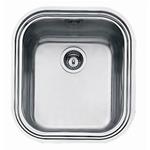 Foster Bigbowl 1V F.3,5"Bbs* - 1611060 Sink  1 vasca: 450 x 400, Piletta 3½, Possibilità di fori aggiuntivi