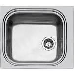 Foster Bigbowl 1Vdx F/Rub.Sx Bbr - 1511001 Sink  1 vasca: 450 x 400, Piletta 3½, Possibilità di fori aggiuntivi | Over-top
