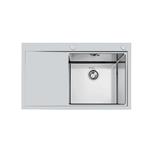 Foster Master 1Vdx 45 Tpr Ft - 1250051 Sink  1 vasca: 450 x 400, Piletta automatica 3½, Possibilità di fori aggiuntivi | Built-in