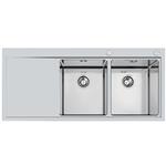 Foster Master 2Vdx Da 34 Ft Tpr - 1252051 Sink  1 vasca: 450 x 400, Piletta automatica 3½, Possibilità di fori aggiuntivi | Built-in