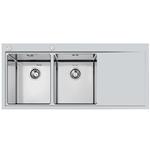 Foster Master 2Vsx Da 34 Ft Tpr - 1252052 Sink  1 vasca: 450 x 400, Piletta automatica 3½, Possibilità di fori aggiuntivi | Built-in
