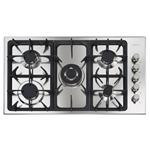 Foster P.Prof.4G+Tcv S/Placca Ft"B" - 7245062 Gas hob Built-in