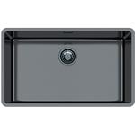 Foster Vasca Ke 71X40 S/Top Gun Metal - 2157856 Sink Built-in | Gunmetal steel, slim edge, seamless welding