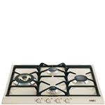 Smeg SR764PO hob Cream Built-in Gas 4 zone(s)