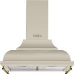 Smeg KC16POE cooker hood Wall-mounted Gold 788 m³/h A