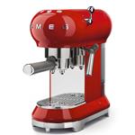 Smeg ECF01RDEU Kaffeemaschine | Ebene Fläche | Espressomaschine, 1 L, Gemahlener Kaffee