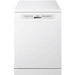 Smeg LVS222BIT Lave-vaisselle | Pose libre | Classe énergétique A++ | Installation libre, Dimension maximale (60 cm), Blanc