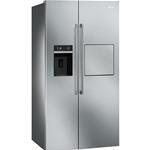 Smeg SBS63XEDH Réfrigérateur-congélateur | Pose libre | Classe énergétique A+ | Installation libre, Porte à battants, acier inoxydable