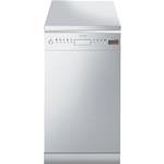 Smeg LSA4525X Geschirrspüler | Freistehend | Energieklasse A++ | Freie Installation, Edelstahl, Unterer