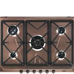 Smeg SRV876RAGH Kochfeld | Einbauversion | Kupfer, Einbauversion, Gas