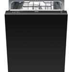 Smeg STE521 Geschirrspüler | Vollständig versenkbar | Energieklasse A+ | Vollständig versenkbar, Schwarz, Schaltflächen
