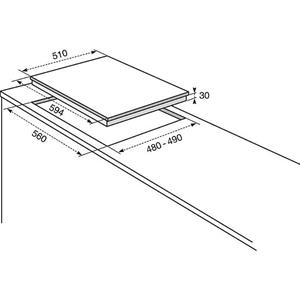 Electrolux REX PX640ROV Hob Built-in
