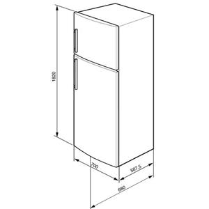 Smeg FD43PXNF2 Frigorífico-congelador | Nevera de vino | Clase energética A+ | acero inoxidable