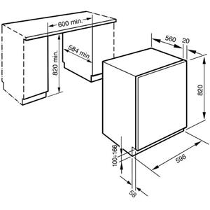 Smeg LSTA126 Waschtrockner | Einbauversion | Energieklasse B | Frontlader, Einbauversion, Weiß