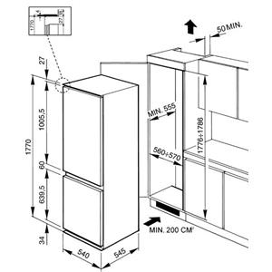 Smeg CR3362P Frigorífico-congelador | Nevera de vino termoeléctrico | Clase energética A++ | 273 L