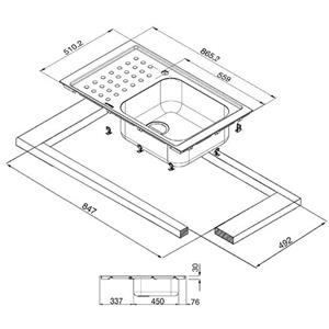 Sink Smeg LV951D-2