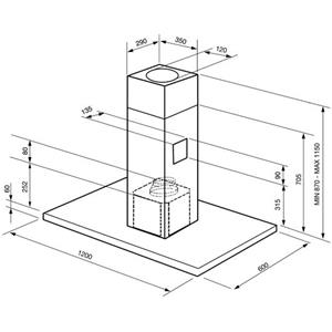 Smeg KI120X-1 Dunstabzugshaube