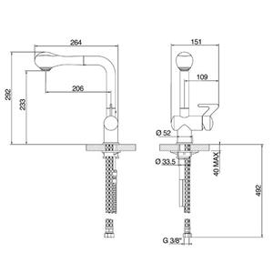 Smeg MD1 Robinet et mitigeur