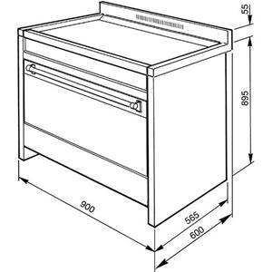 Smeg A1BL-9 Herd | Freistehend