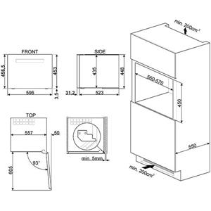 Smeg CVI618NX Vinoteca | Nevera de vino termoeléctrico | Clase energética A+ | Nevera termoeléctrica, Para empotrar, 18 botella/botellas