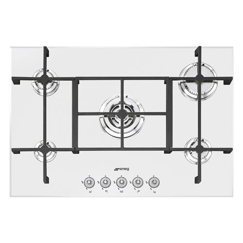 Smeg PV750B Kochfeld | Einbauversion | Weiß, Einbauversion, Gas