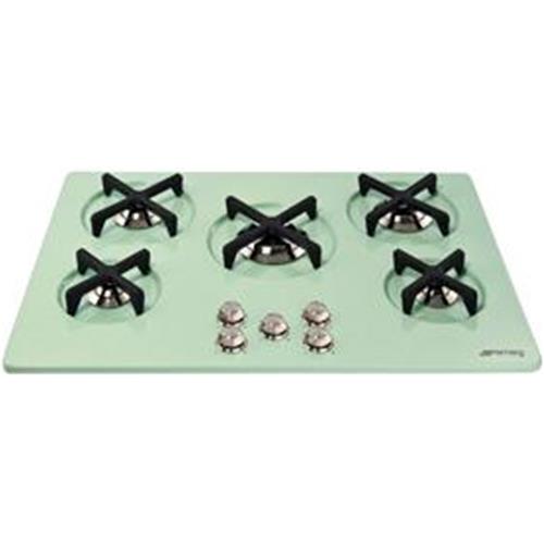 Smeg P755SV Hob | Built-in | Green, Recessed, Gas