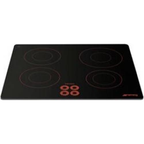 Smeg SI644DR Plaque de cuisson | Intégré | Noir, À encastrer, Plaque à induction
