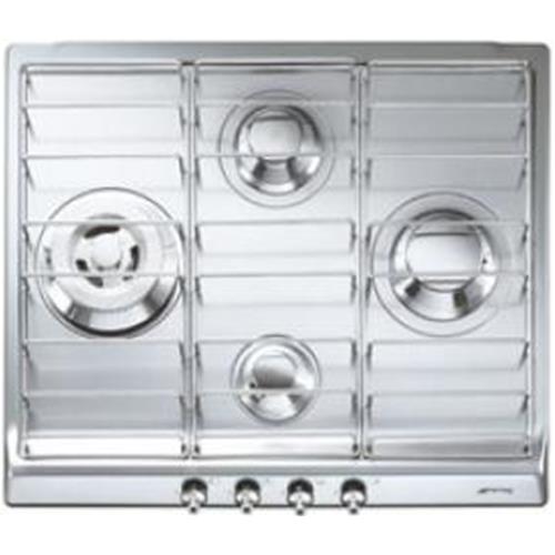 Smeg SER60SX3 Kochfeld | Einbauversion | Edelstahl, Einbauversion, Gas