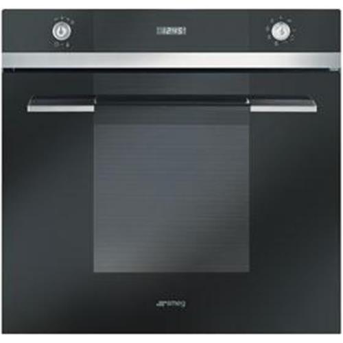 Smeg SC106N-8 Backofen | Einbau | Energieklasse A | Elektroofen, 60 L, Schwarz