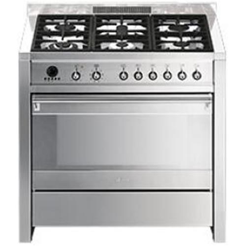 Smeg CS19-7 Herd | Küche | Energieklasse A | Küche, Edelstahl, Drehknopf