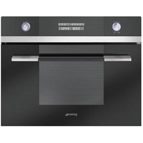 Smeg SC45MCNE2 Horno microondas | Nevera de vino termoeléctrico | Para empotrar, 34 L, 1000 W