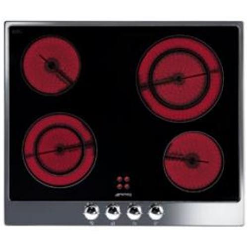 Smeg P652 Kochfeld | Einbauversion | Schwarz, Einbauversion, Keramik