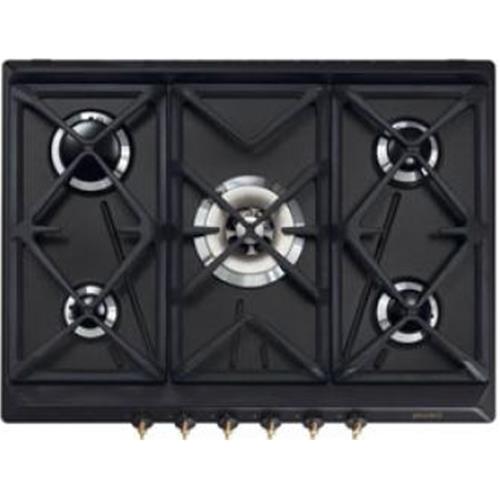 Smeg SR876AGH5 Kochfeld | Einbauversion | Schwarz, Einbauversion, Gas