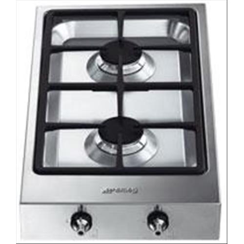 Smeg PDX30S-1 Plaque de cuisson | Intégré | acier inoxydable, À encastrer, Gaz