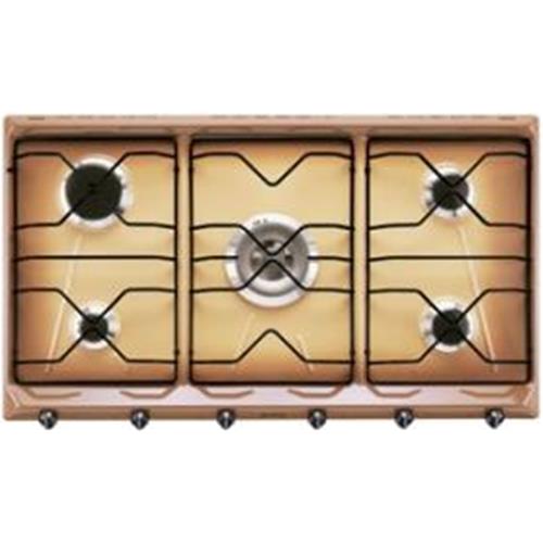 Smeg SRV596TF5 Kochfeld | Einbauversion | Braun, Einbauversion, Gas