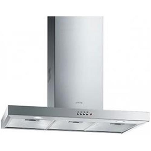 Smeg KSE91X Dunstabzugshaube | Einbau | 450 m3/h, Ansaug-/Filterbetrieb, 44 dB